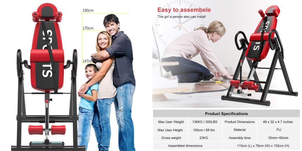 avis YOLEO Table Inversion Pliable